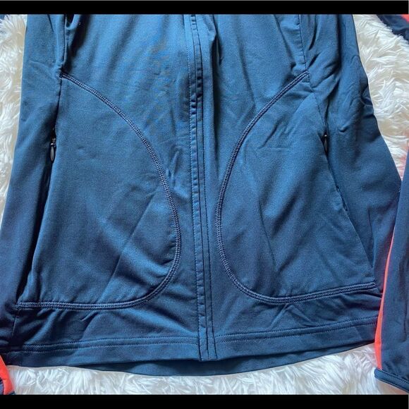 GAP GapFit Blue Coral Lightweight Activewear Jacket Size Small - Picture 2 of 8